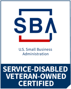 Service Disabled Veteran Owned Certified tag